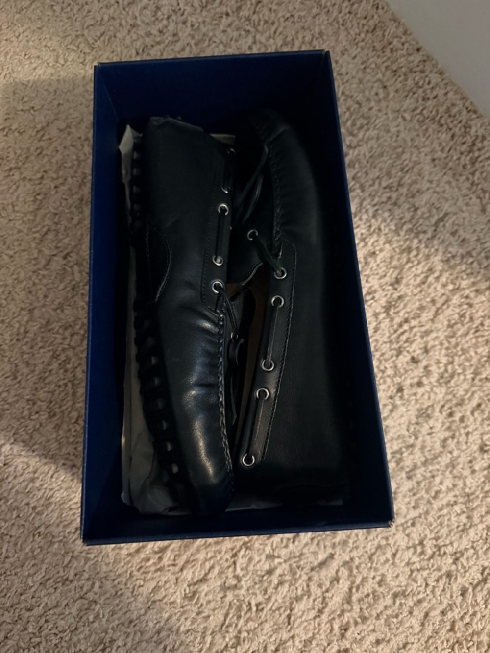 Cole Haan Black Leather Women’s Driving Loafers - Picture 6 of 6